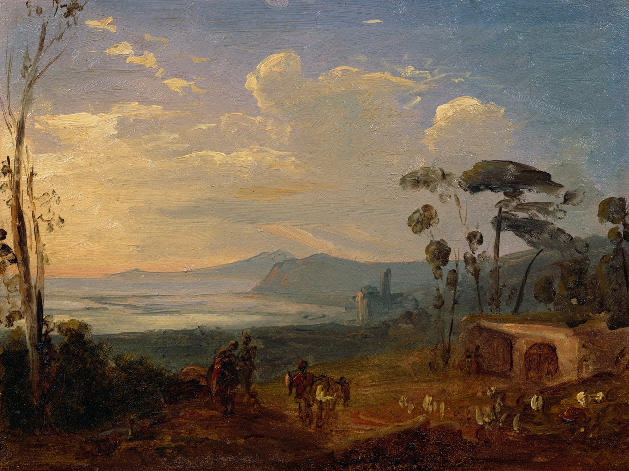 Bacoli og Campo Miseno af Anton Sminck Pitloo