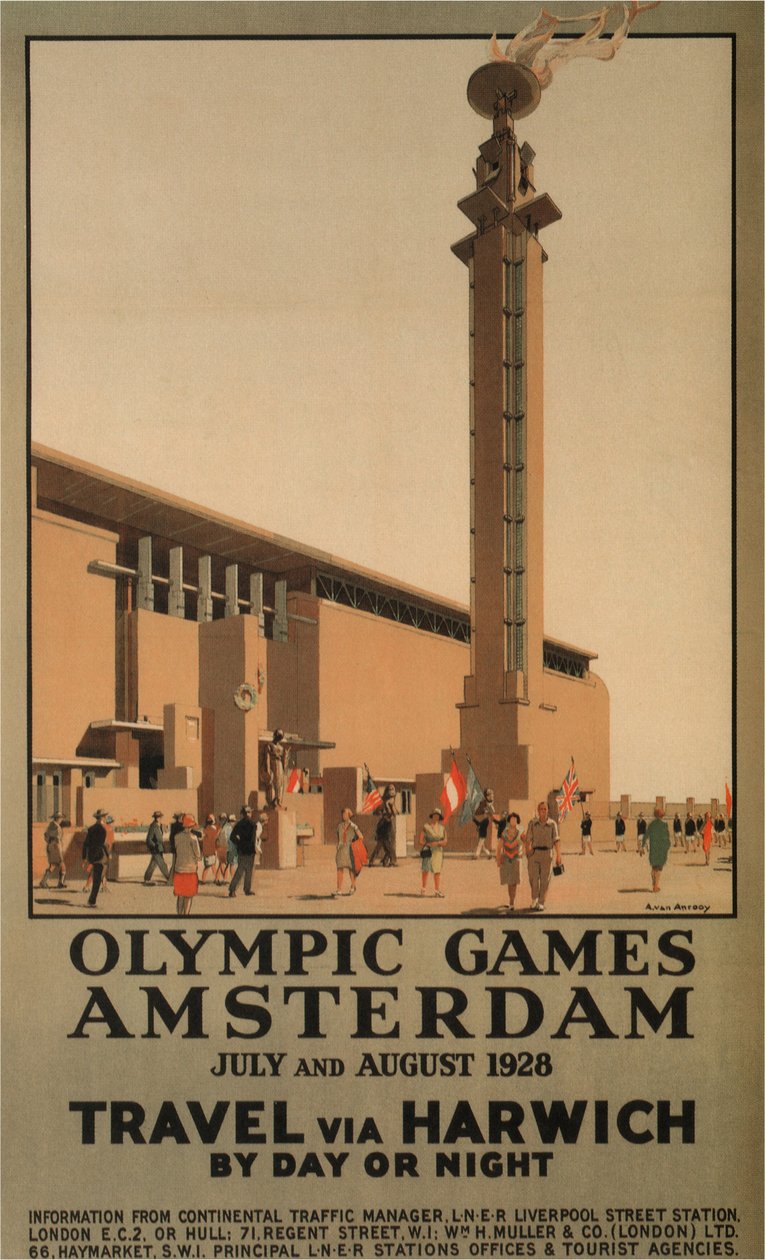 Sommer-OL 1928, Amsterdam, 1928 af Anton Van Anrooy