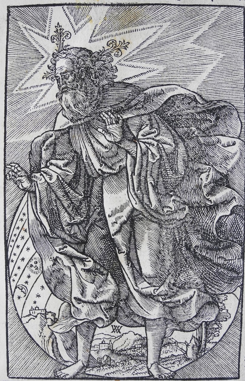 The Creation of the World, fra Worms Bible, 1529. af Anton Woensam