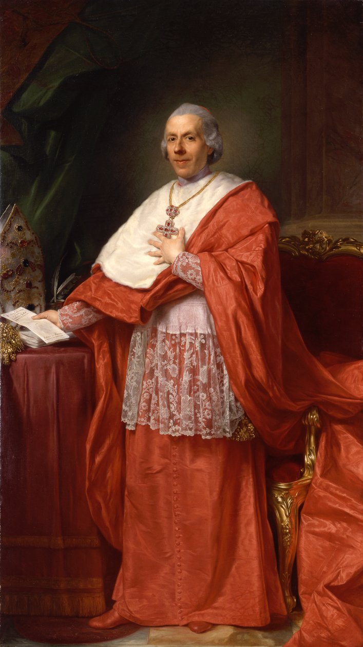 Kardinal Muzzio Gallo (1721? 1801), 1785 af Anton von Maron
