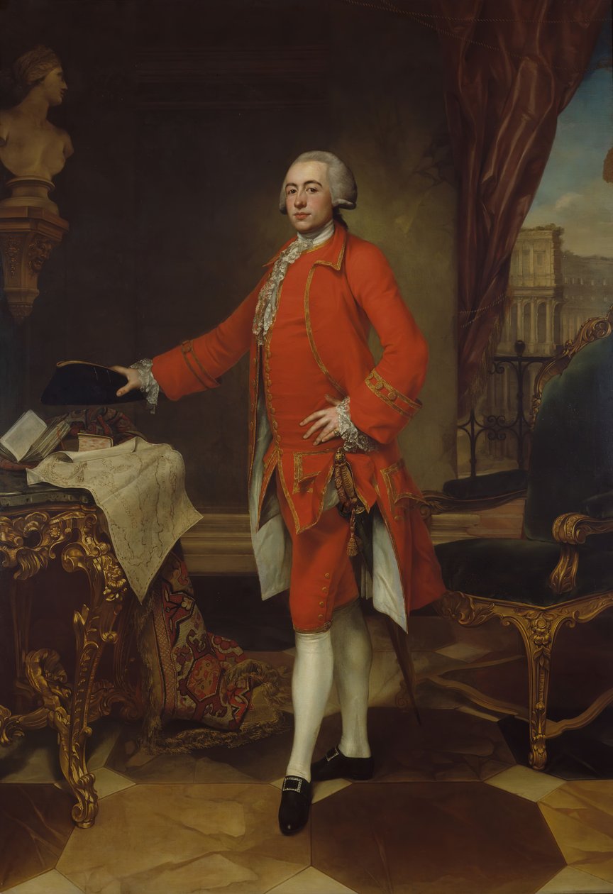 Portræt af Peter du Cane 1741-1823 af Anton von Maron