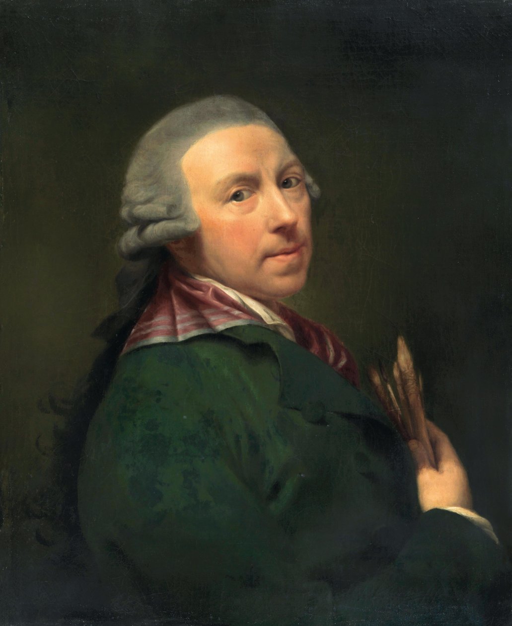 Selvportræt, ca 1794. af Anton von Maron