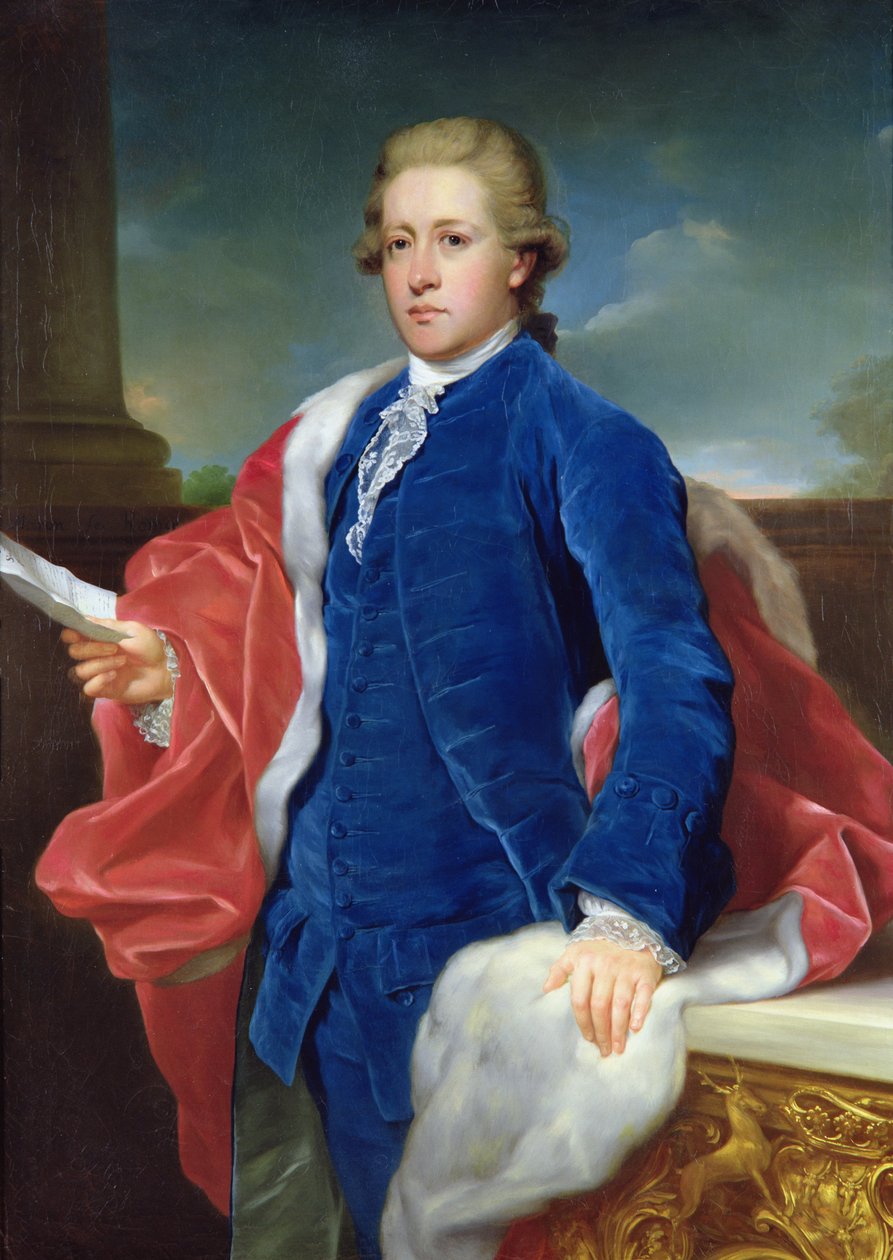 William Cavendish, 5. hertug af Devonshire (olie på lærred) af Anton von Maron