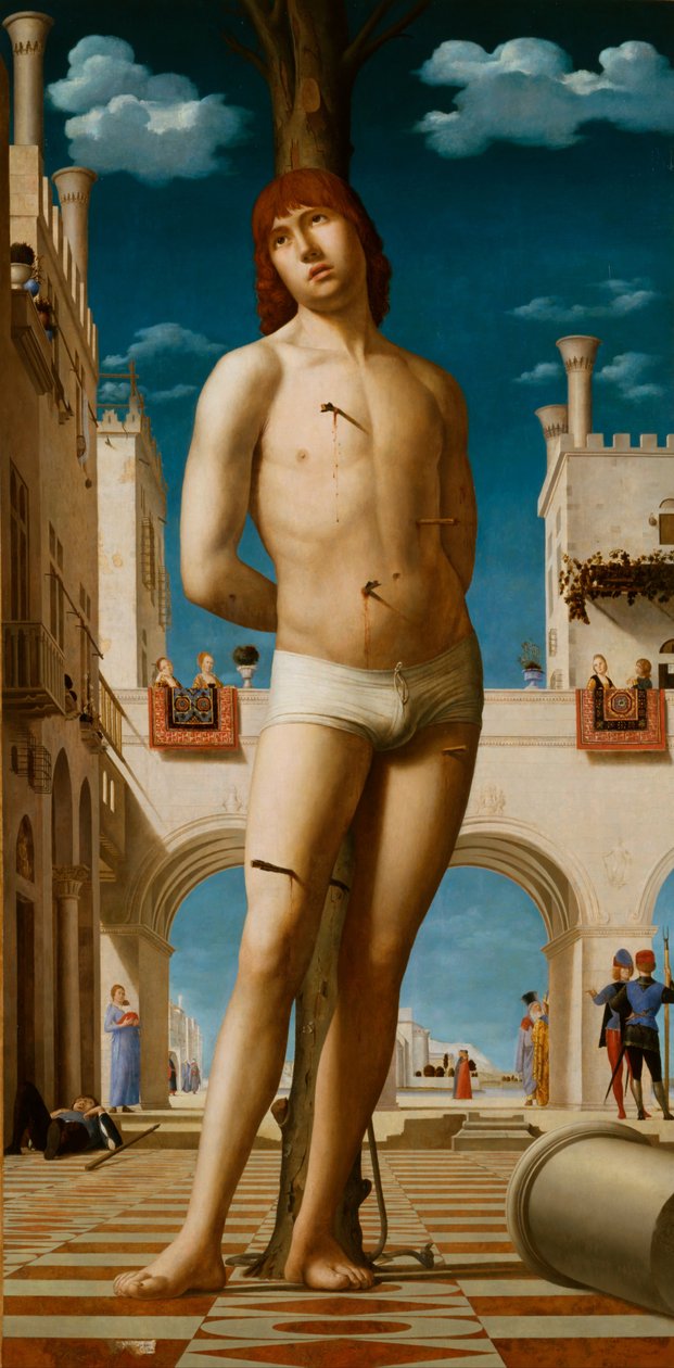 St. Sebastian af Antonello da Messina
