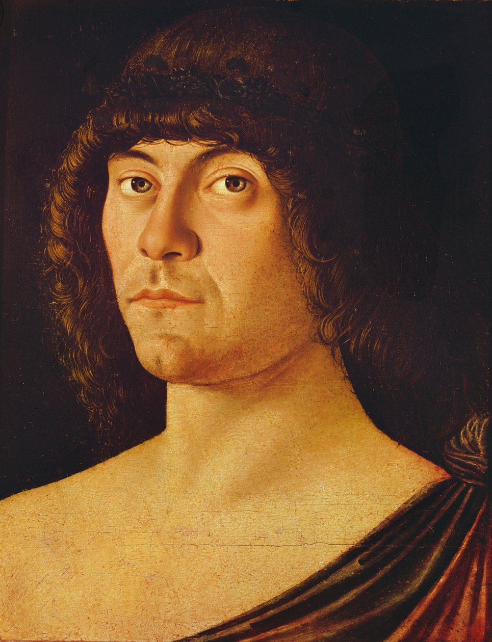 Portræt af en mand kendt som digteren, af Antonello da Messina