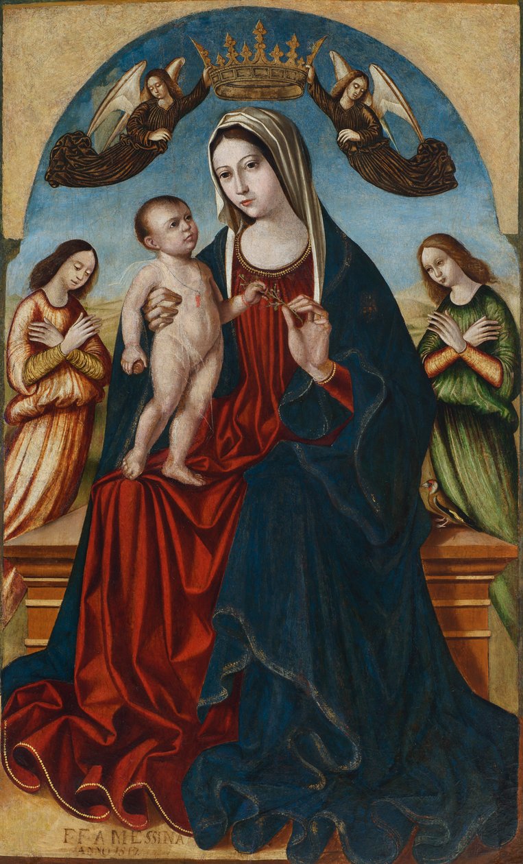 Et dokumenteret maleri, der findes på Malta af Antonio de Saliba af Antonello de Saliba    