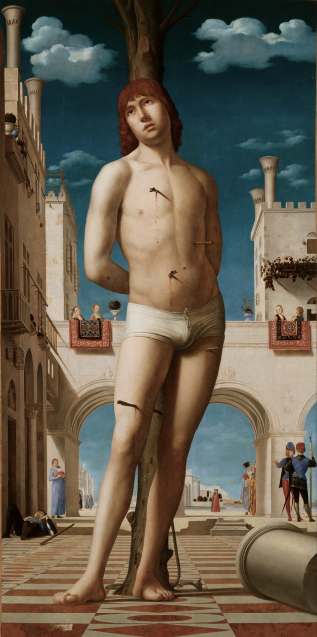 Tysk: Hl. Sebastian af Antonello da Messina