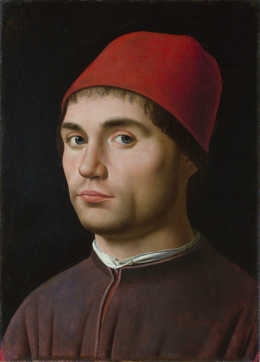 Portræt af en mand af Antonello da Messina