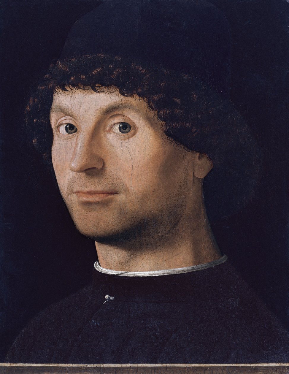 Portræt af en mand af Antonello da Messina