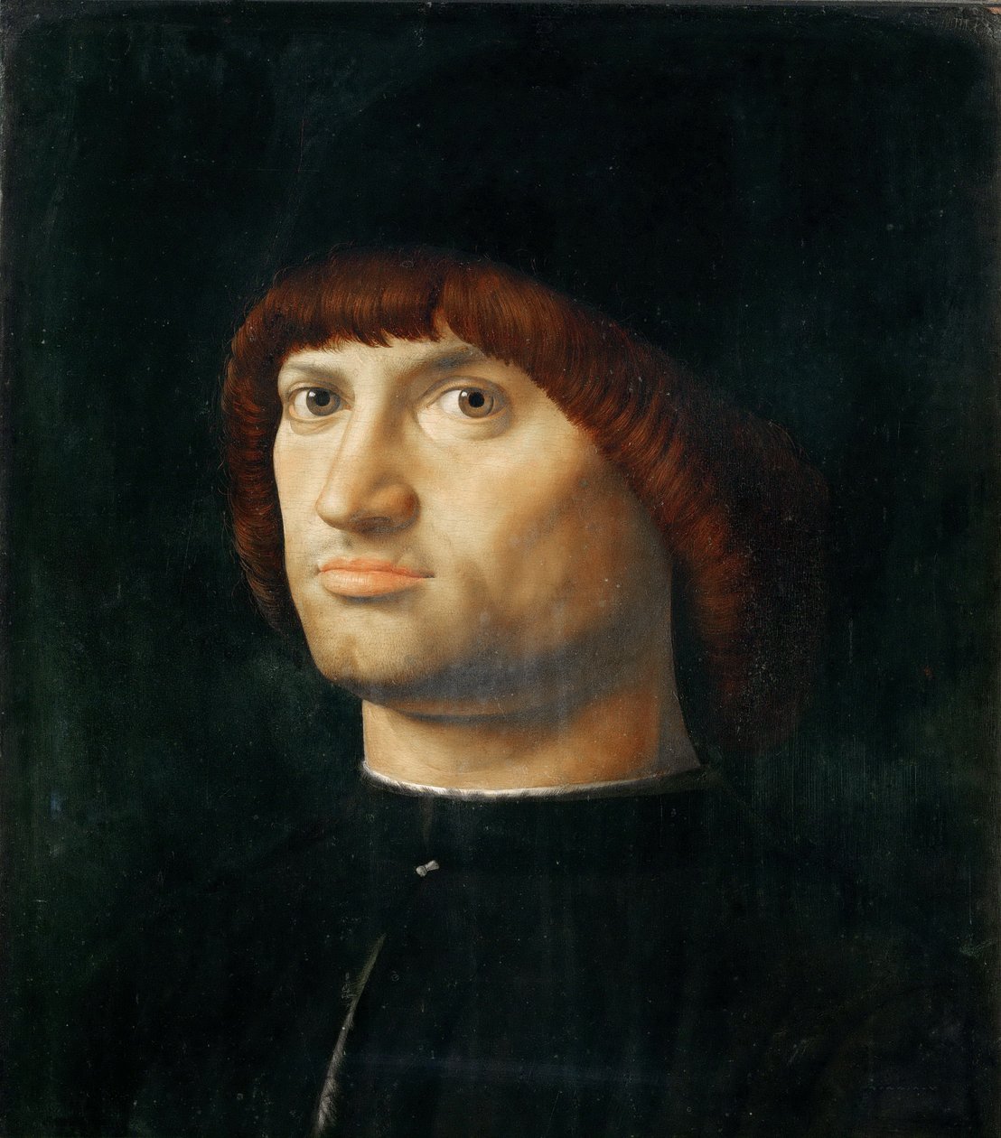 Portræt af en mand af Antonello da Messina