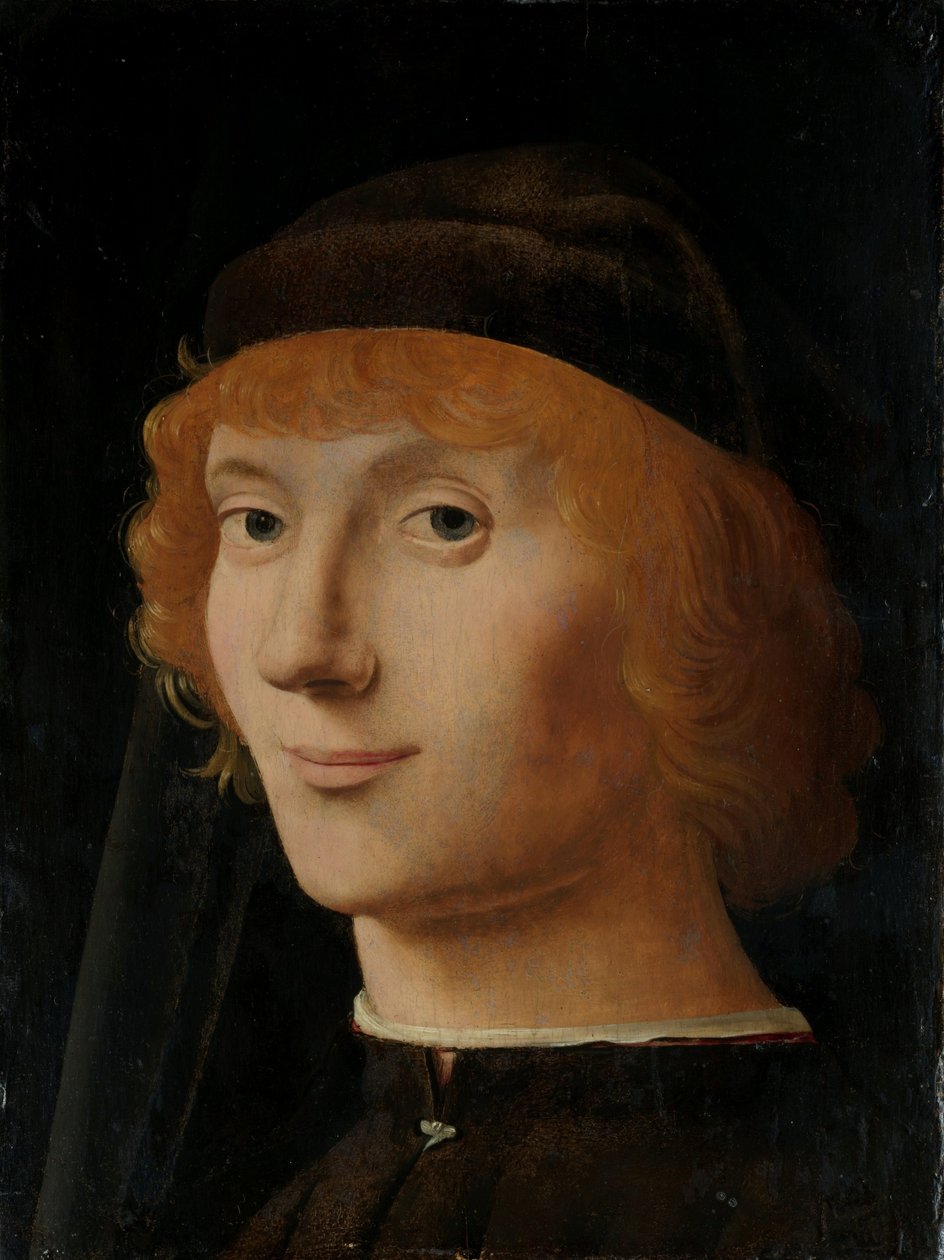 Portræt af en ung mand af Antonello da Messina