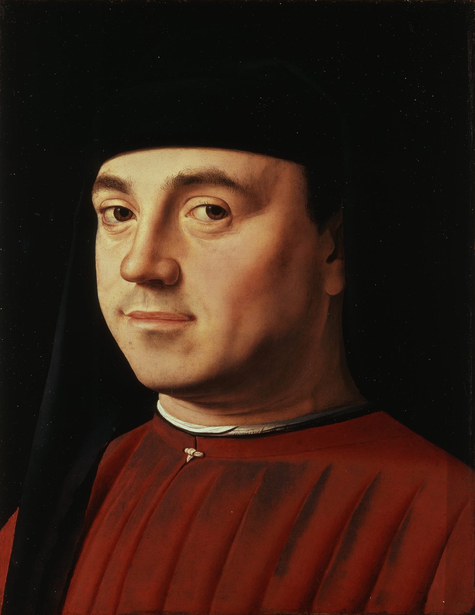 Portræt af en mand af Antonello da Messina
