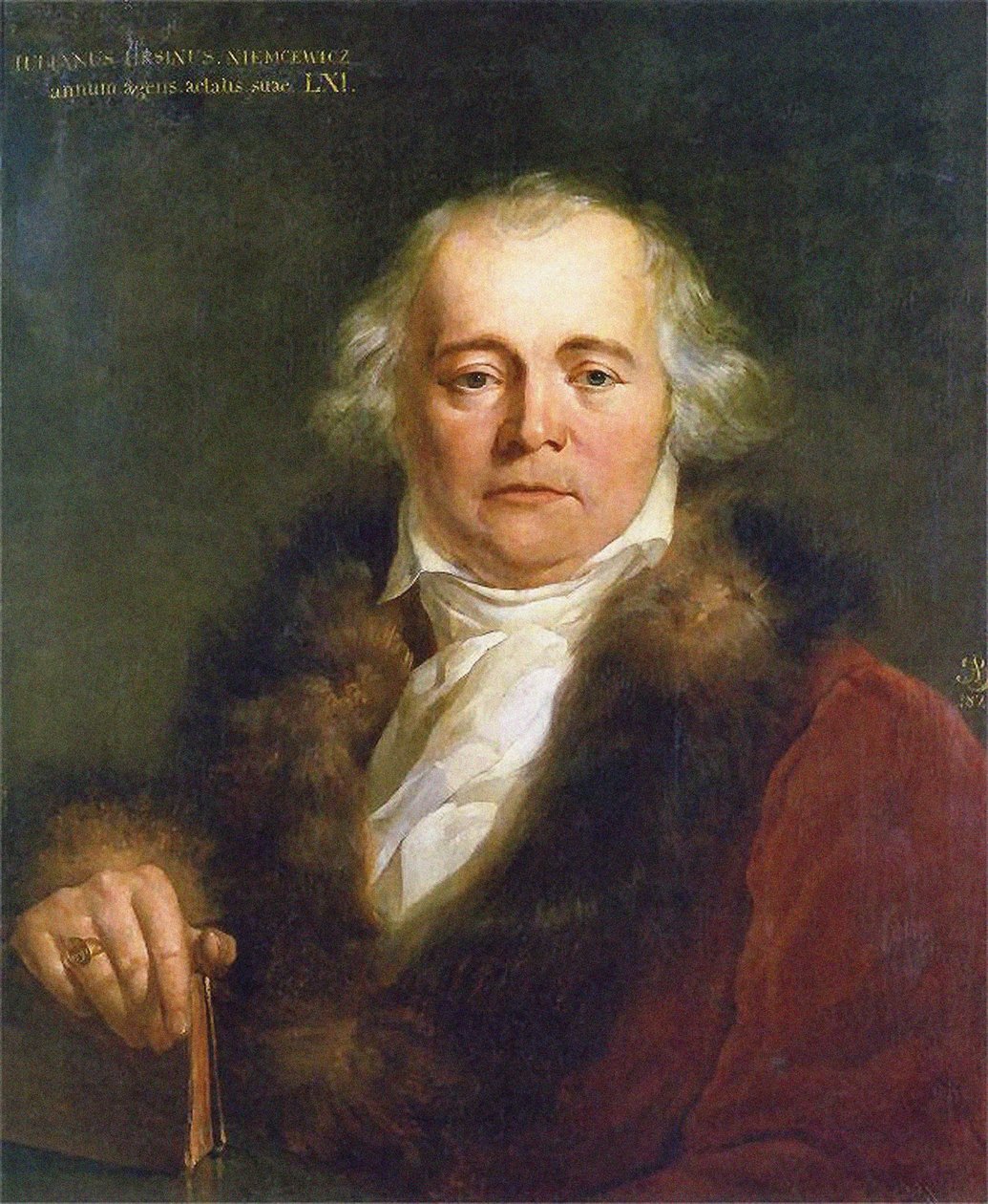 Julian Ursyn Niemcewicz 1757-1841, 1822 af Antoni Brodowski
