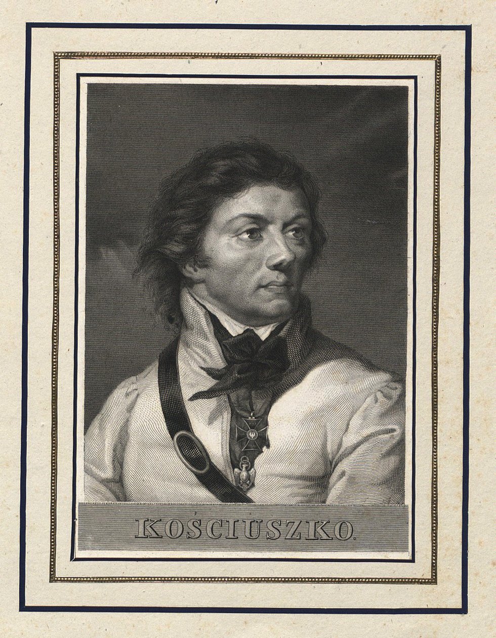 Portræt af Tadeusz Kosciuszko 1746-1817 af Antoni Oleszczynski