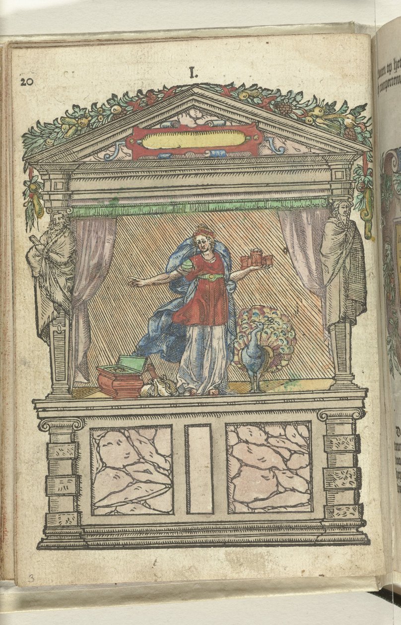 Teater med Juno, 1578 af Antoni van Leest