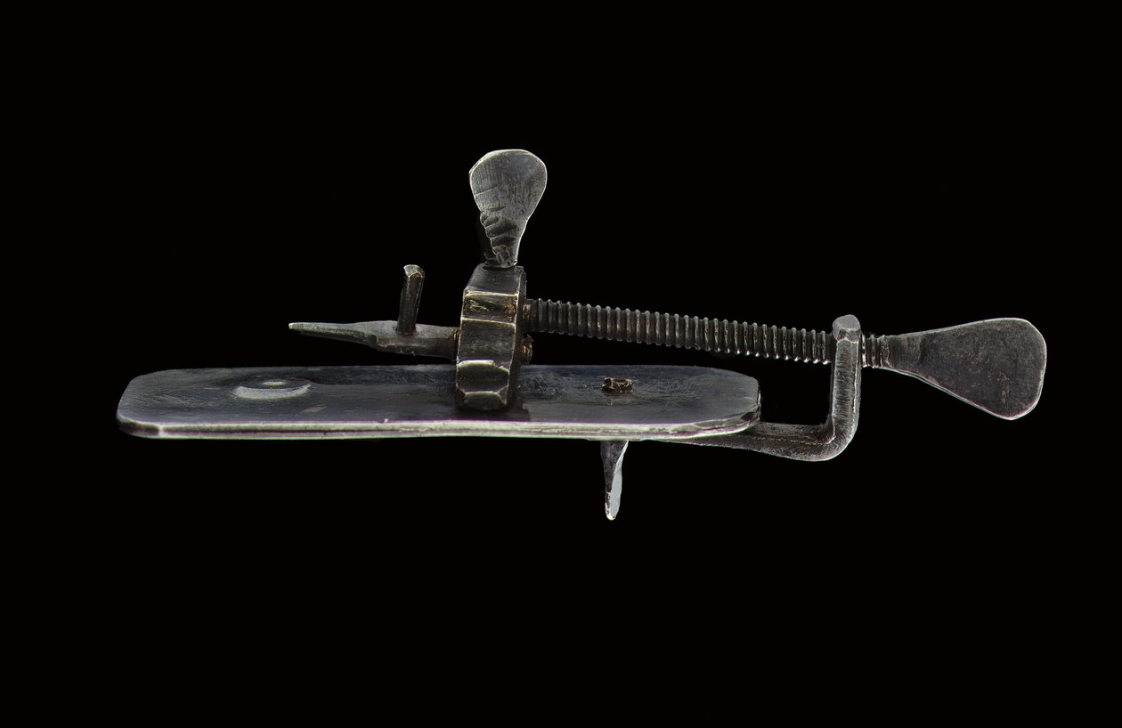 Mikroskop, ca. 1690 af Antoni van Leeuwenhoek