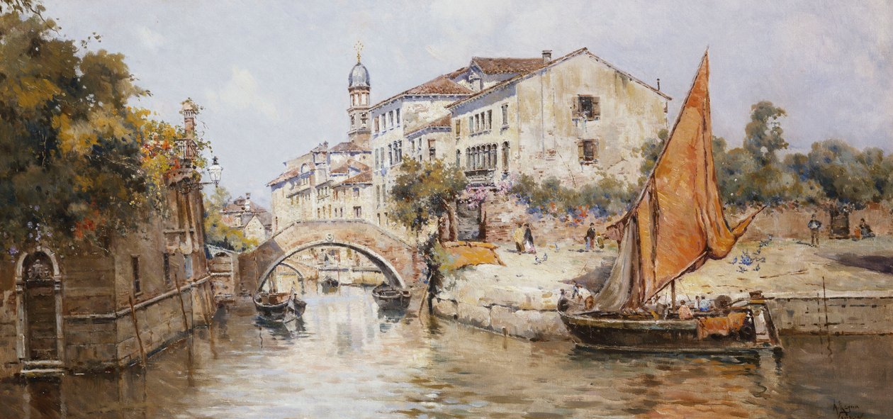 En venetiansk dødvande af Antonia Maria de Reyna Manescau