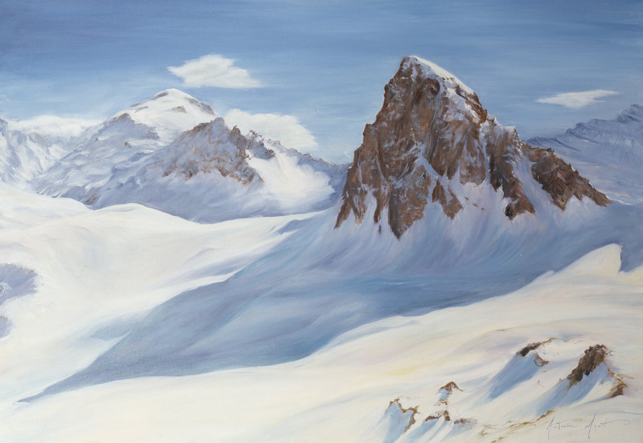 Alpine Shadows, 2000 af Antonia Myatt