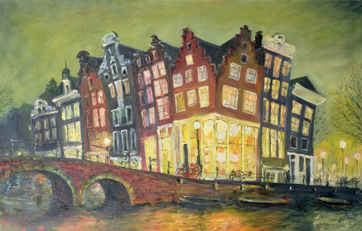 Bright Lights, Amsterdam, 2000 af Antonia Myatt