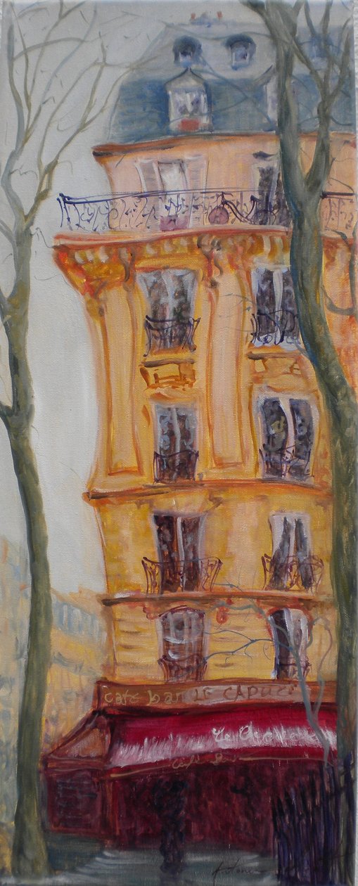 Cafe Bar La Cappuccino, 2010 af Antonia Myatt