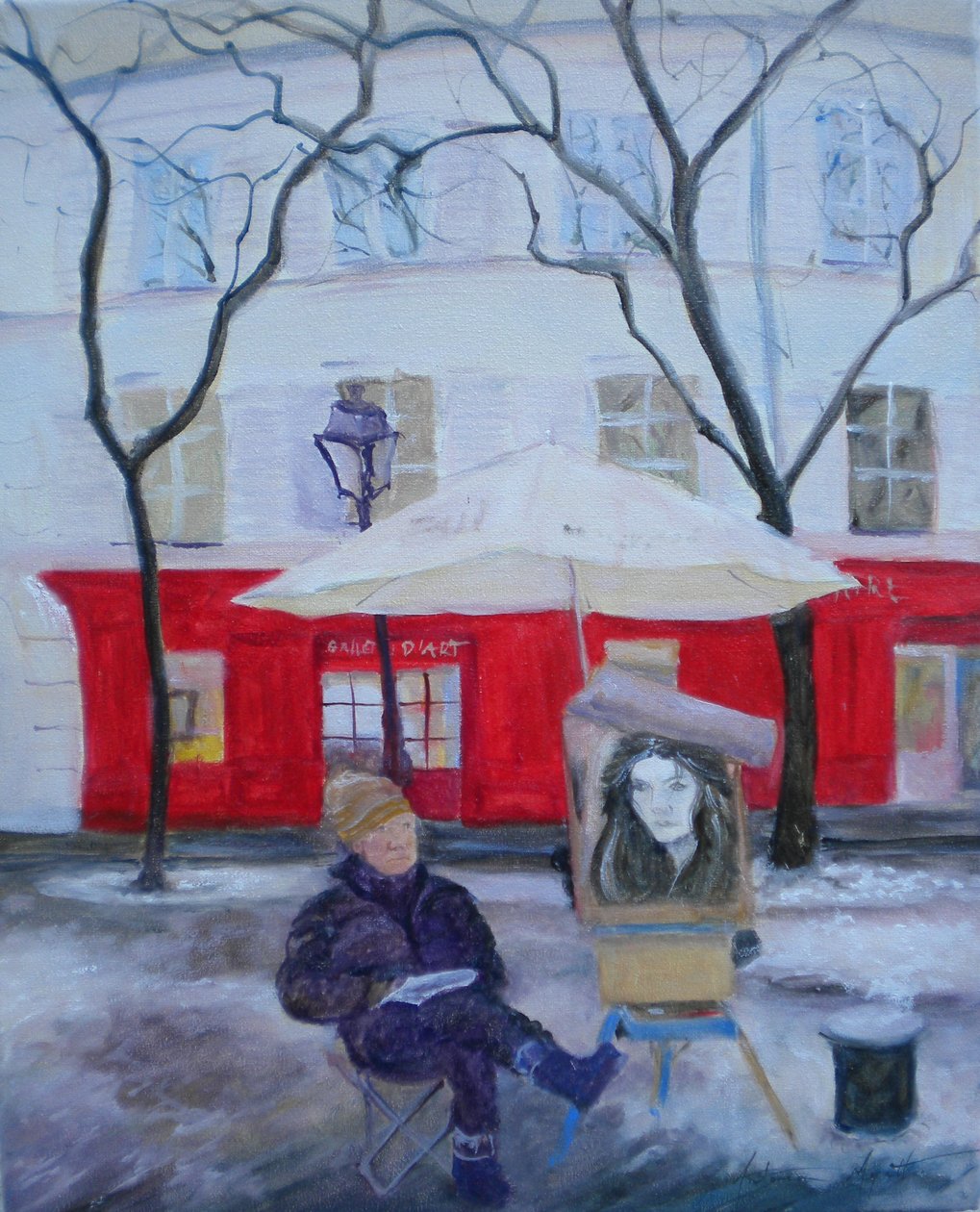 Paris kunstner, 2010 af Antonia Myatt