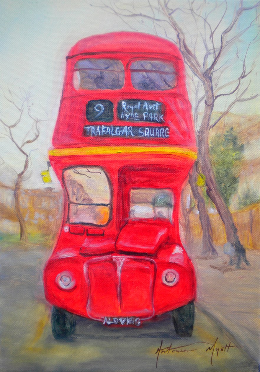 Redbus af Antonia Myatt