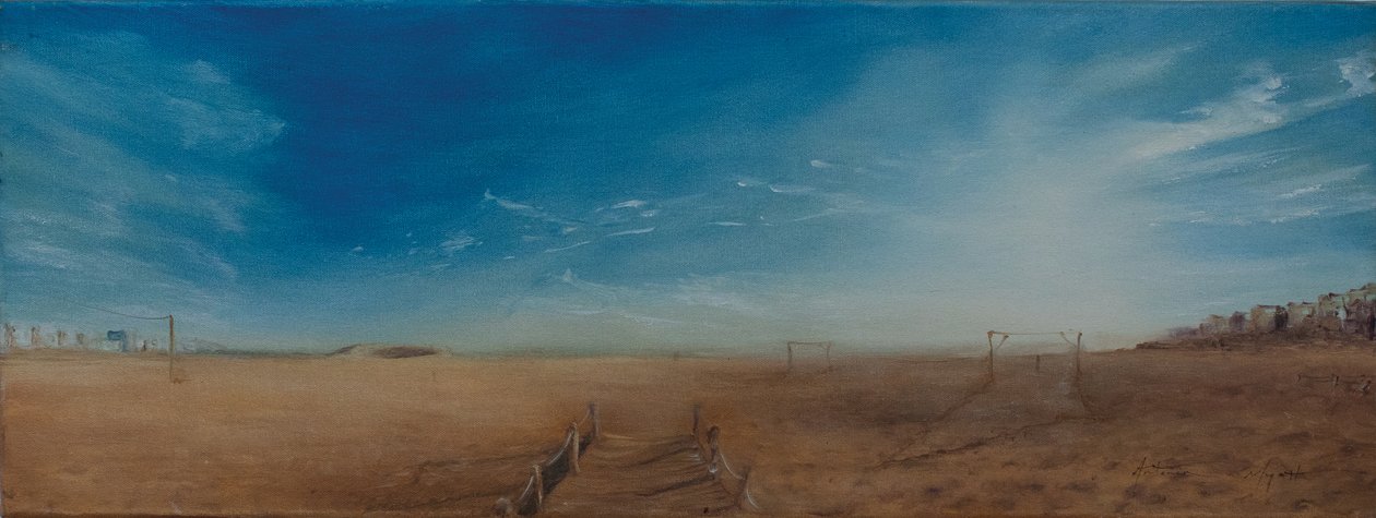 The Crator, Portugali, 2014 (öljy kankaalle) af Antonia Myatt