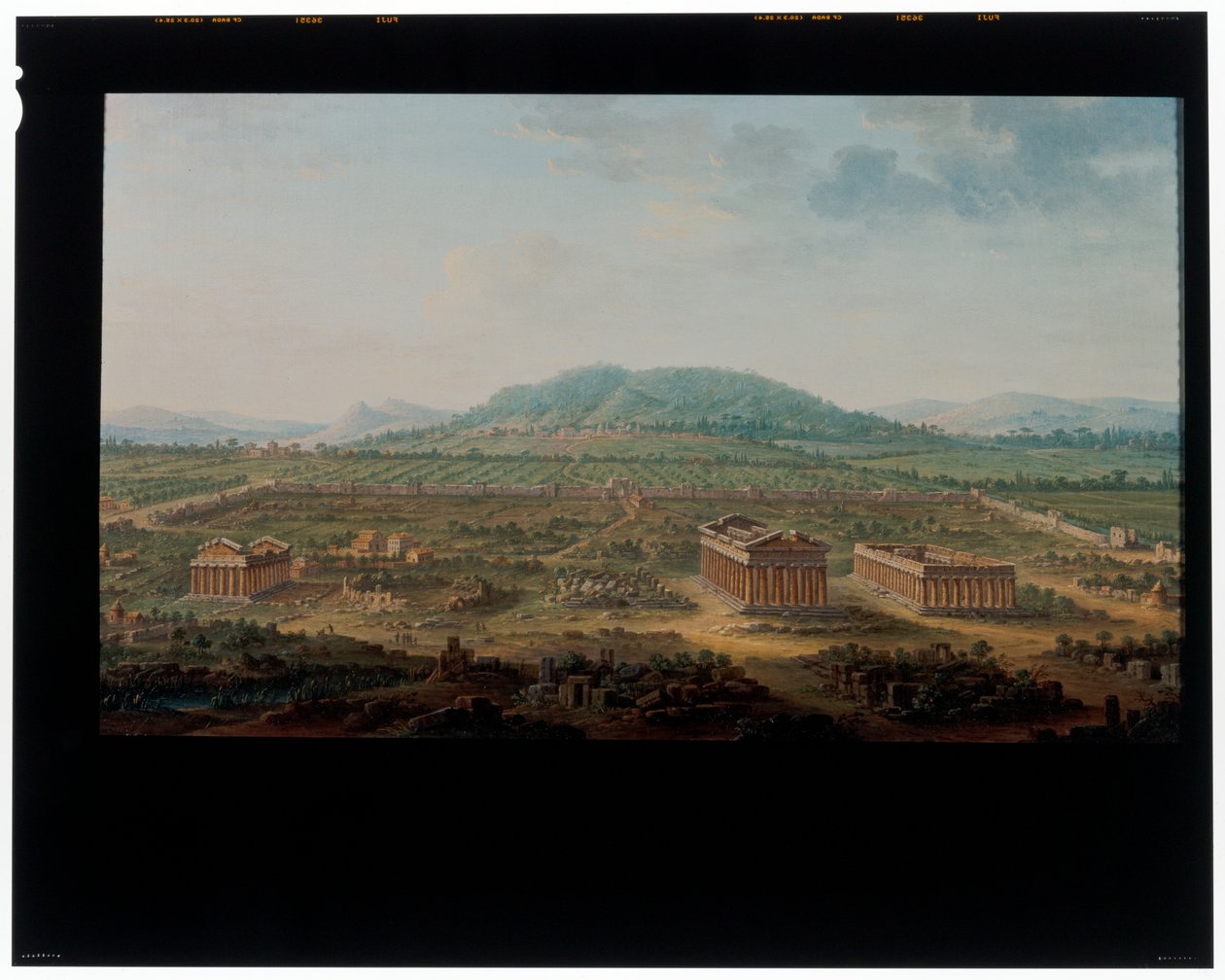 Udsigt over Paestum af Antonia de dipi Joli