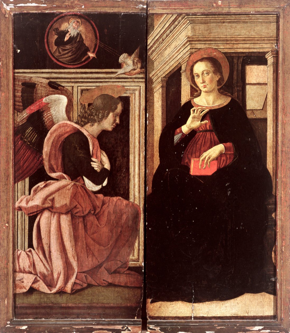 Bebudelse (tempera på panel) af Antoniazzo Romano