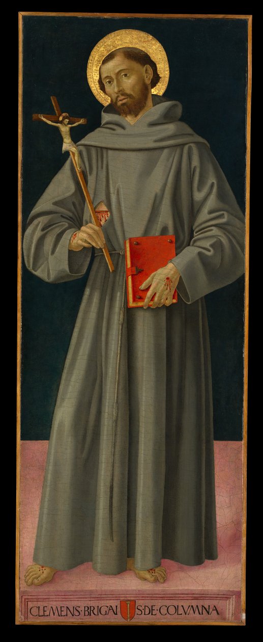 Antoniazzo Romano - Den hellige Frans af Assisi, ca. 1480-81 af Antoniazzo Romano
