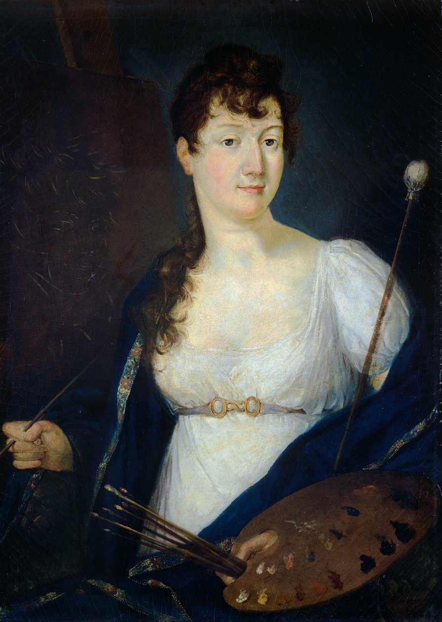 Selvportræt af Antonietta Costa Galera (1777-1859) af Antonietta Costa Galera