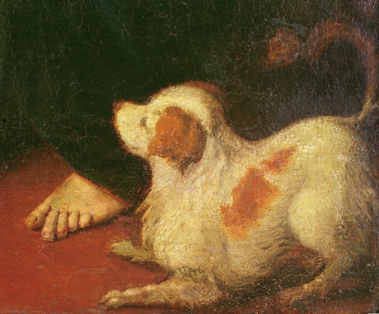 Detalje fra visitationen af Antonio Campi