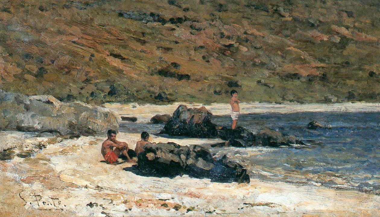 strandhjørne af Antonio Carvalho Silva de Porto
