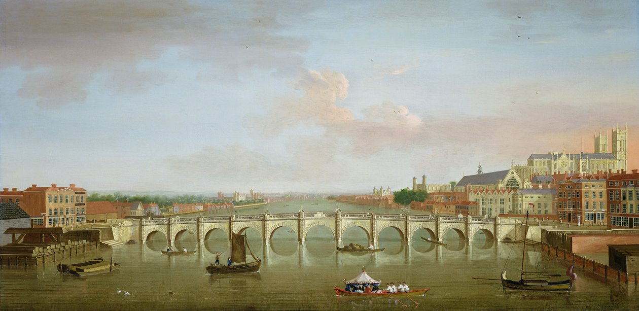 Westminster Bridge af Antonio Joli