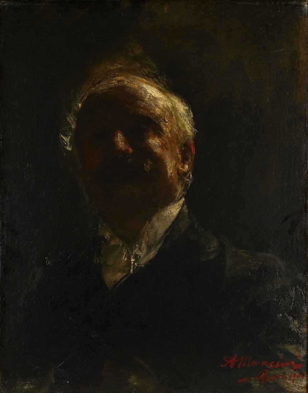 Selvportræt, 1910 af Antonio Mancini