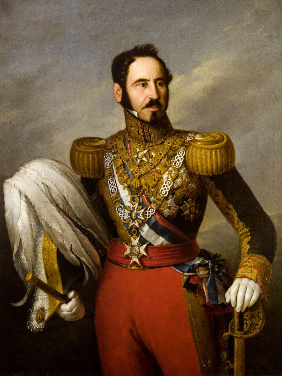Baldomero Espartero af Antonio María Esquivel