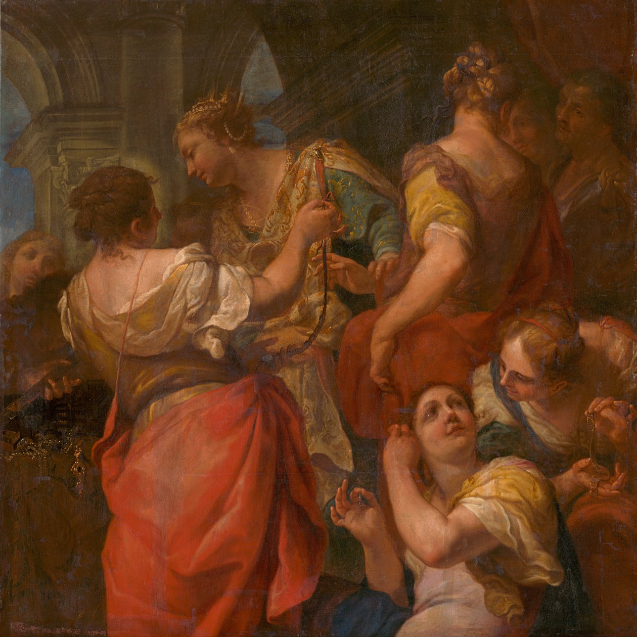 Achilles og kong Lycomedes 