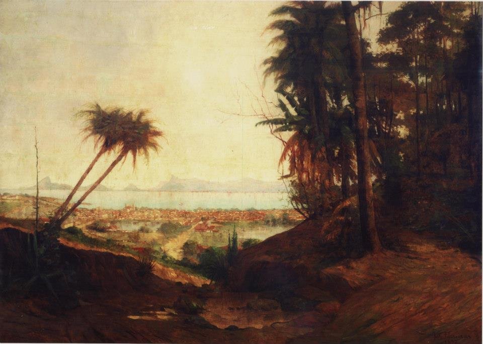Niterói Panorama af Antonio Parreiras