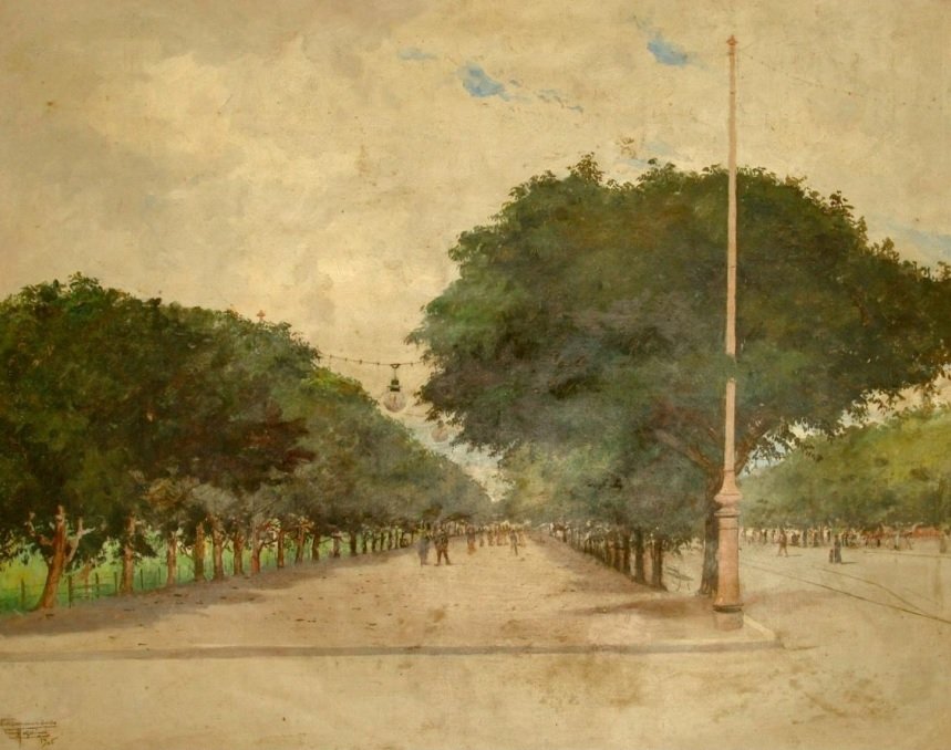 Fortov af Largo da Polvora af Antonio Parreiras