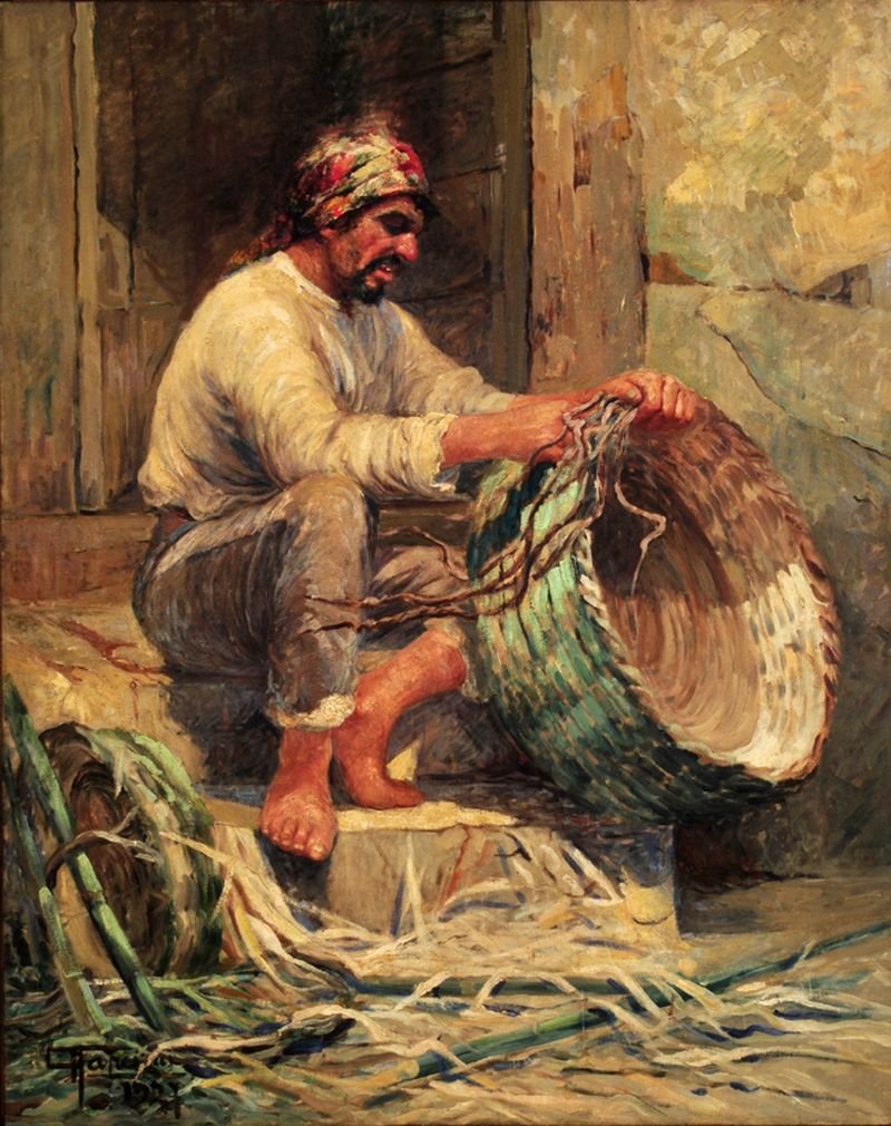 Kurvemager af Antonio Parreiras