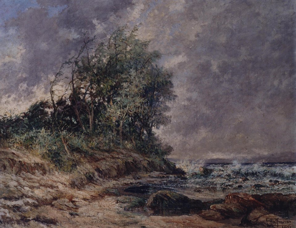 Sydvest, ved havet af Antonio Parreiras