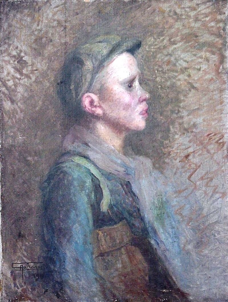 Ung korsikaner af Antonio Parreiras