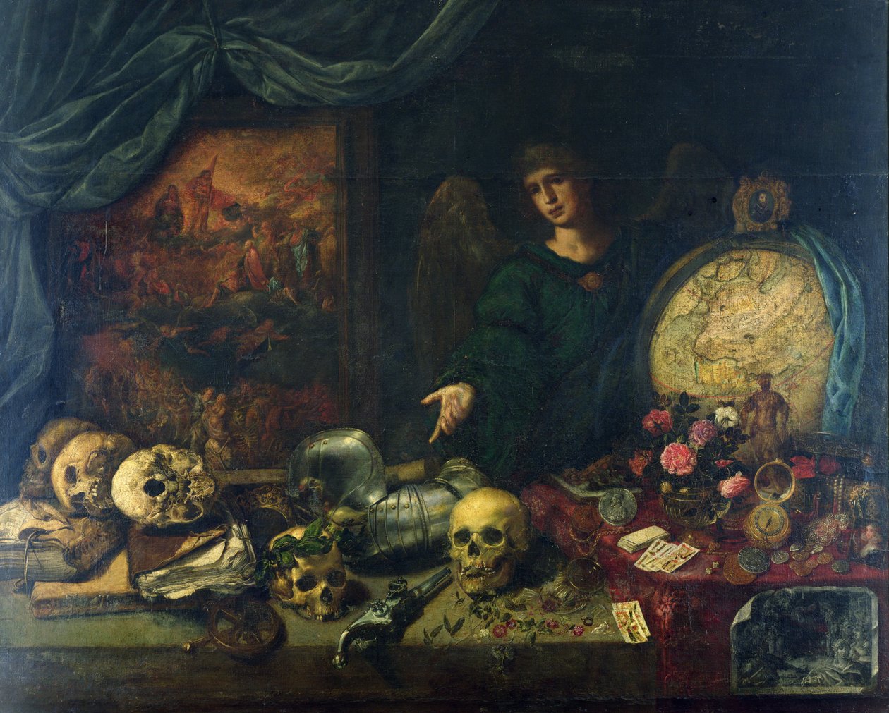Allegory of Vanity, 1650-60 af Antonio Pereda y Salgado