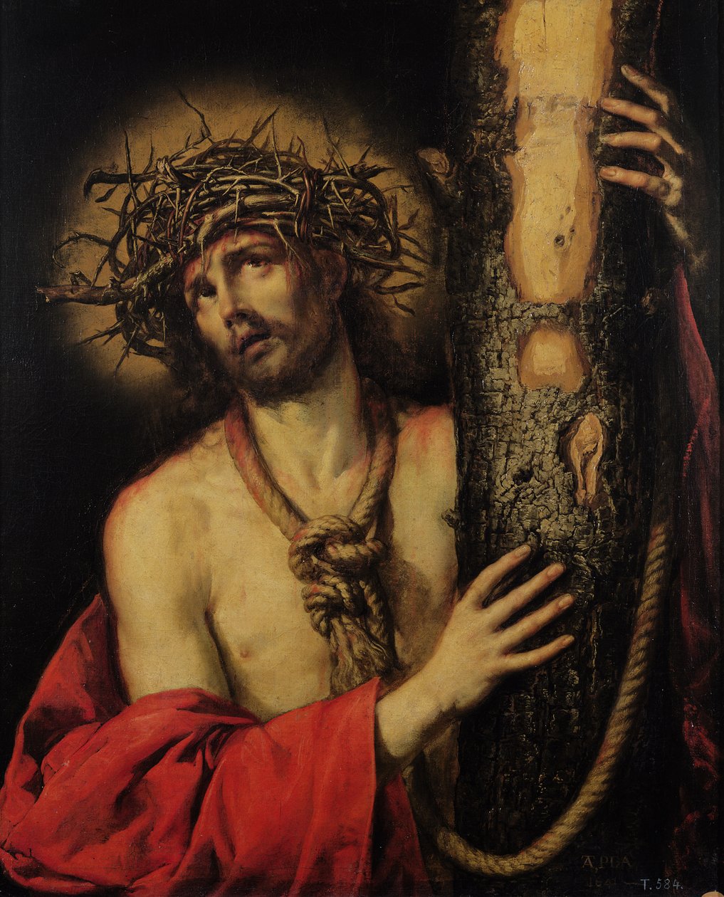 Kristus, sorgens mand, 1641 af Antonio Pereda y Salgado
