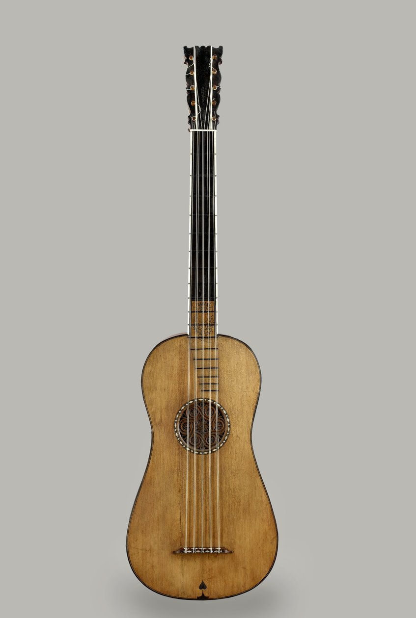 Guitar, 1688 (fyr, ahorn) af Antonio Stradivari