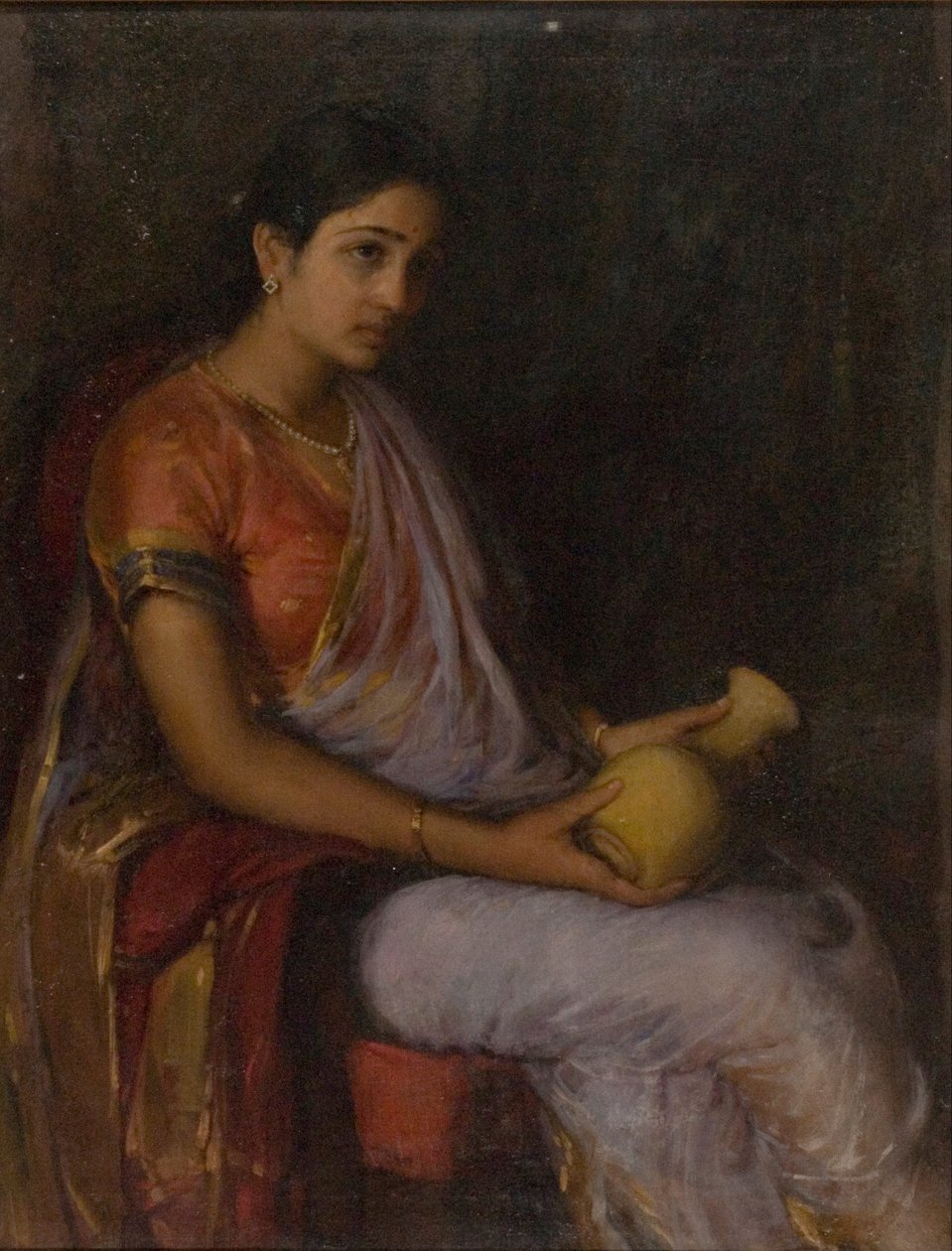 Pige med en vase af Antonio Xavier Trindade