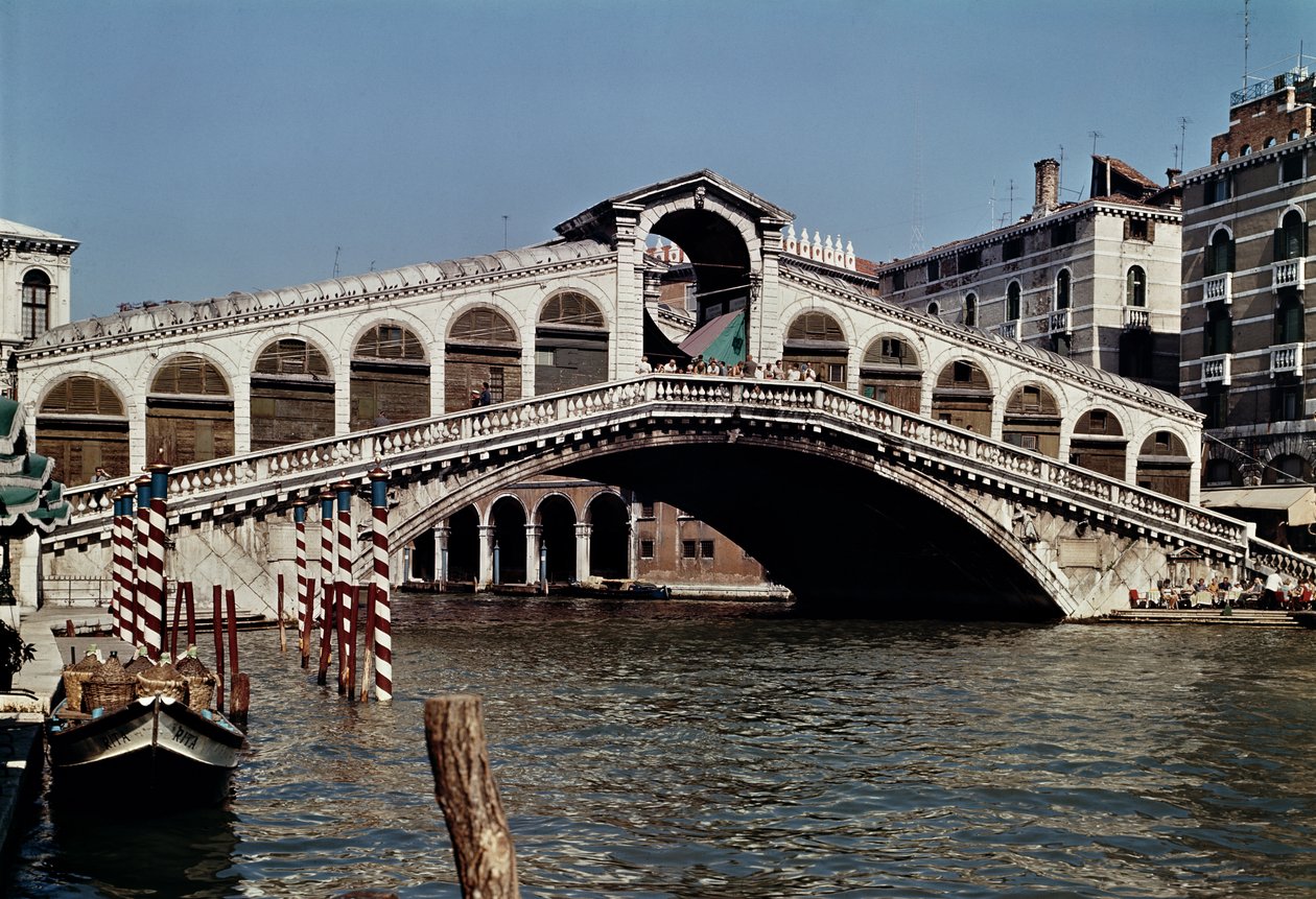 Rialtobroen, påbegyndt 1588 af Antonio da Ponte