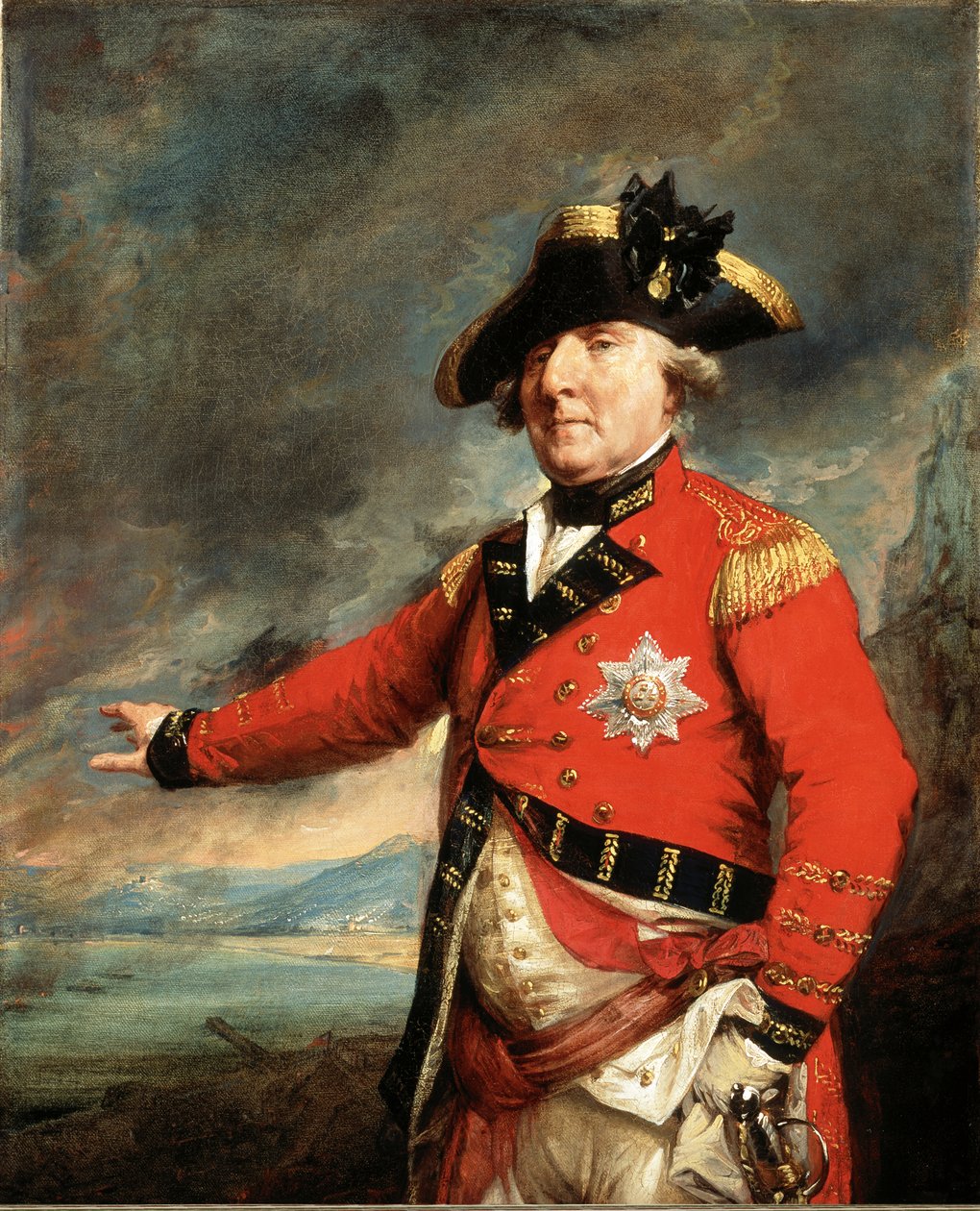 General George Augustus Eliott (senere 1. Baron Heathfield) af Antonio (attr.to) Poggi