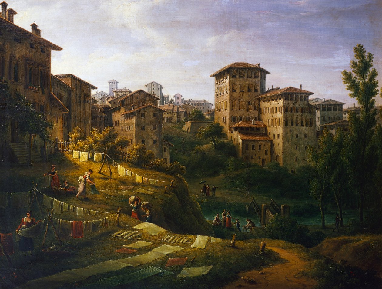 Fabrikker ved Cavadizzo af Antonio Basoli