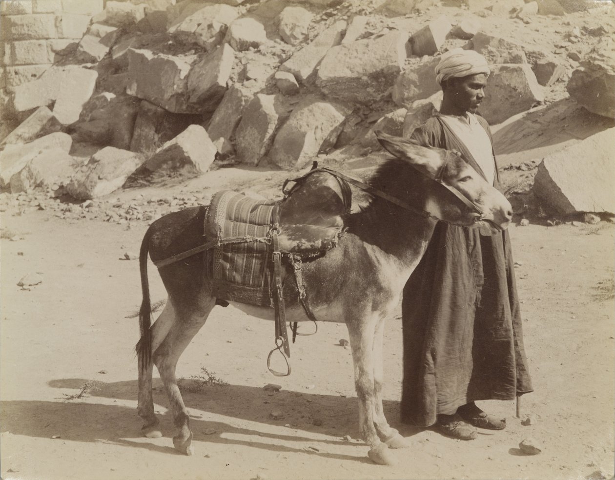 Bourier og Bouriquer, Egypten af Antonio Beato